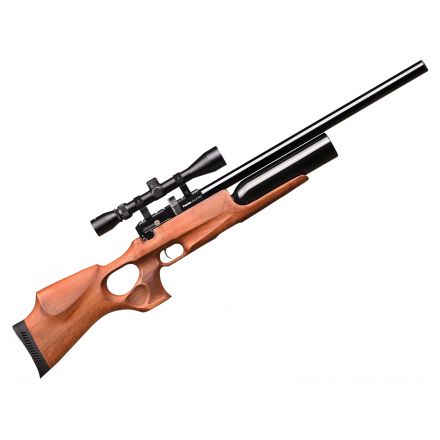 Пневматическая винтовка Kral Puncher Maxi Auto (орех, PCP, 3 Дж) 4,5 мм
